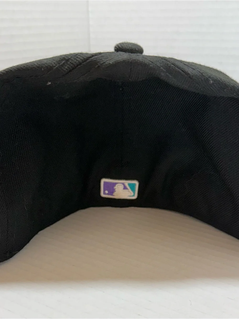 Arizona Diamondbacks New Era 59Fifty Black Retro Color/ Copper Logo MLB 7 5/8